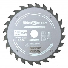 Professional TCT Plunge/Track Saw Blade 160mm 24 Teeth